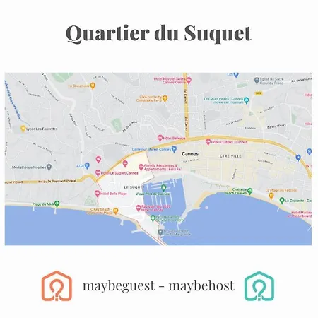C053-appt Standing Au Coeur Du Suquet - St Antoine 4 * Cannes
